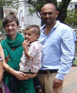 Katarzyna and Pranash from Ireland